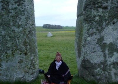 Susan Norton in Ceremony at Stonehenge