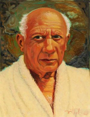 Portrait of Pablo Picasso by Joni Mitchell