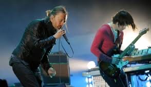 Radiohead Thom Yorke and Jonny Greenwood