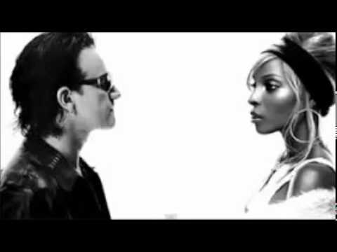 Mary J Blige and Bono face off in One video