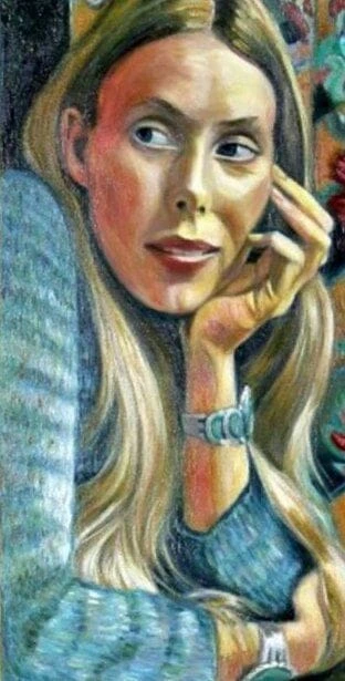 Joni by Joni Michell artist, self portrait