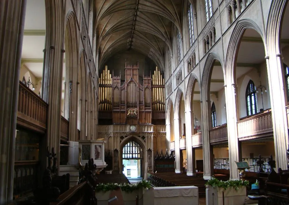 St Lukes Church. London UK interior