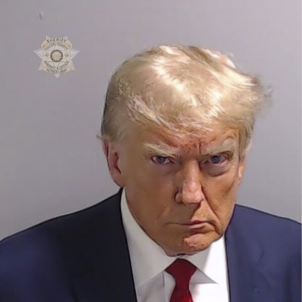 Fulton County GA Donald J Trump Mug Shot