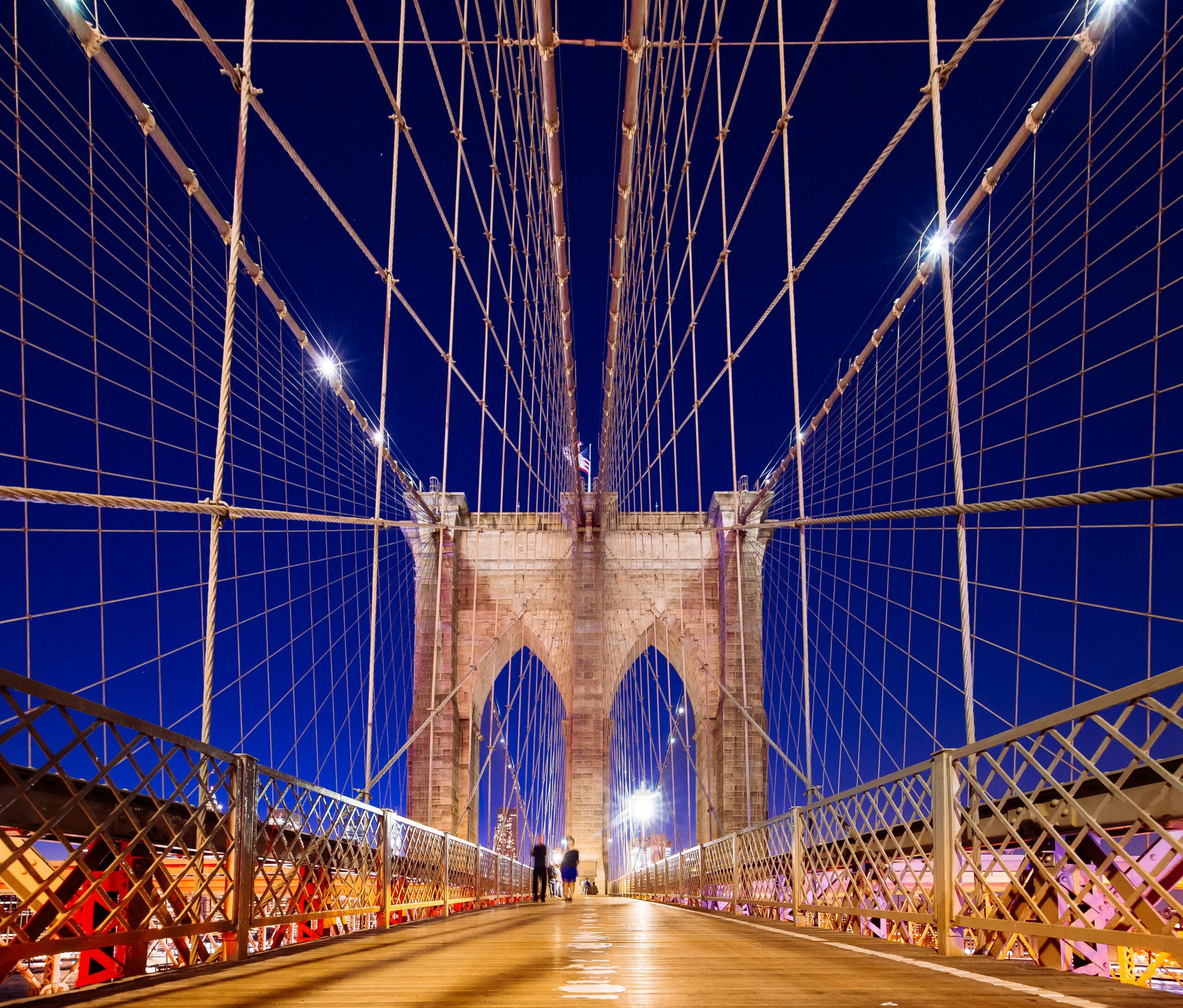 Brooklyn Bridge was one of the most challenging spots for shooting with a long exposure. Crowds of people and passing by cars destabilize this old piece of architecture. The original photo has a perspective distortion, DM me if you want it.

New York, United States
Published on August 25, 2017
Canon, EOS 6D
Free to use under the Unsplash License